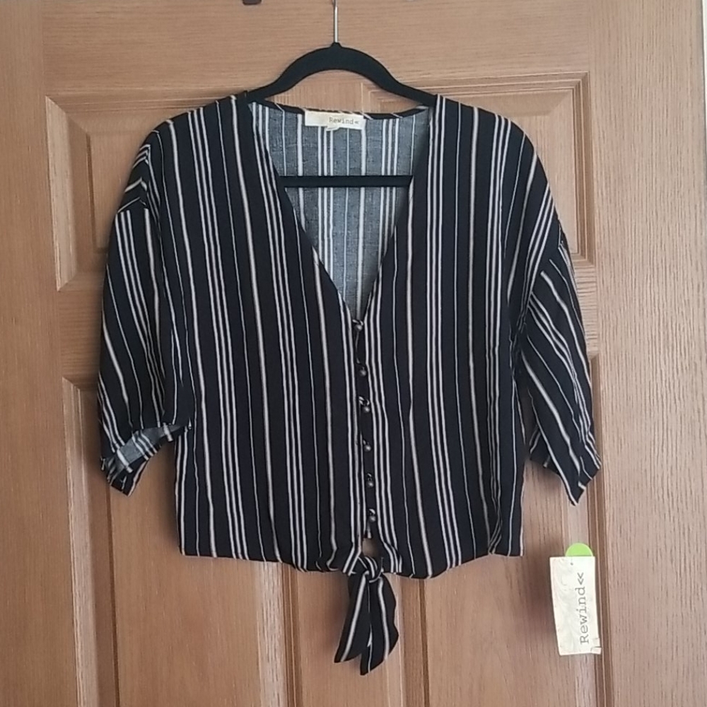 Rewind crop top